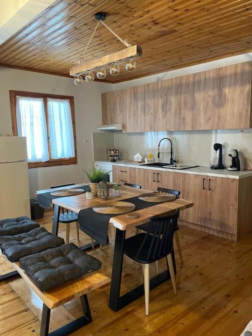 Politis' Wooden House Apartman Vaszilikí Kültér fotó